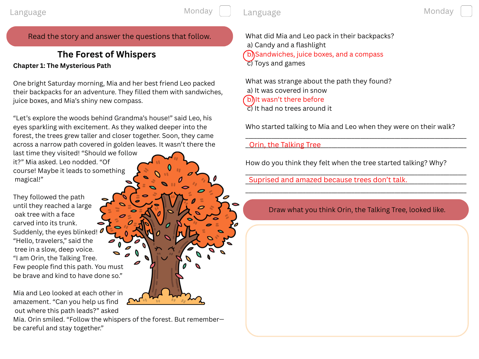 Fall Grade 2 English preview